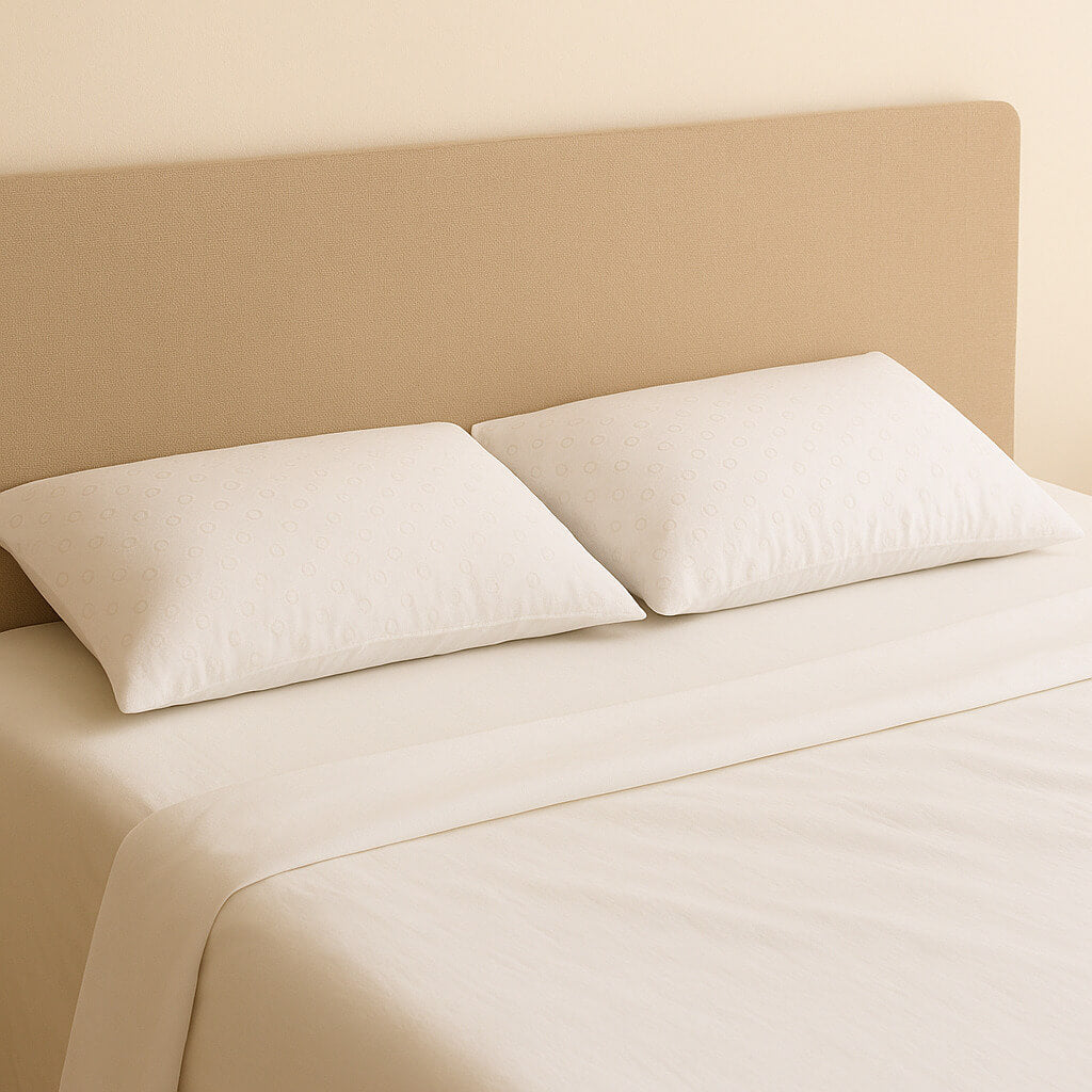 Low Firmness Fiber Pillow – Anti-mite and suitable for side and back sleeping