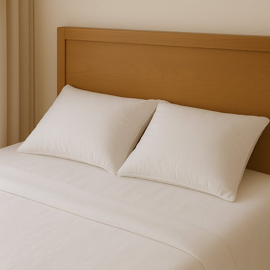 Almohada Tacto Pluma 1500 g/m² – Firmeza Media-Alta y funda 100% algodón