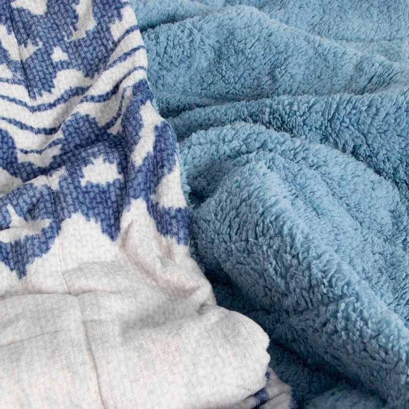 Winter Sherpa Comforter - Soft and Warm
