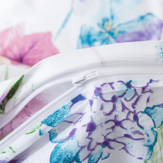 Funda Nórdica Flores Fantasia, tacto suave.