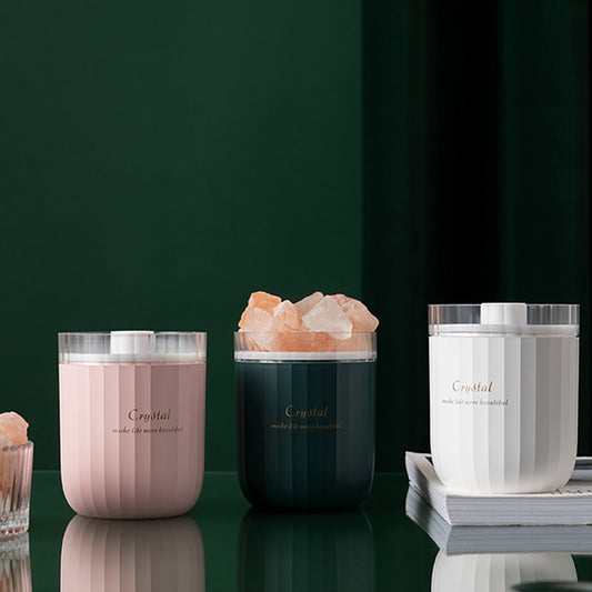 Humidificador Portátil Sal del Himalaya. Color Rosa. - Oma Home