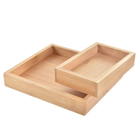 Set de baño madera bambú natural