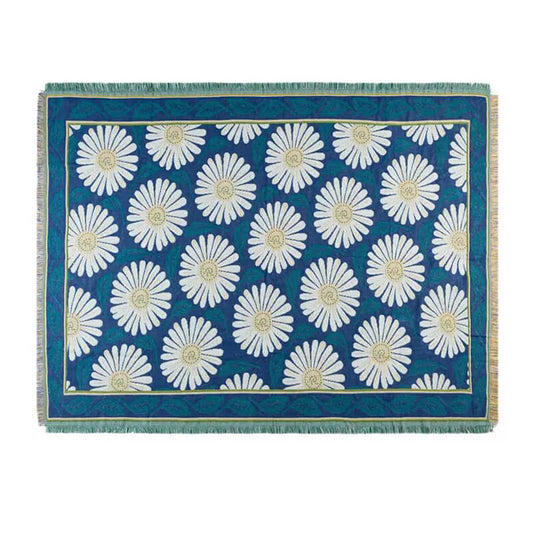 Colcha para Sofá Floral de Margaritas.