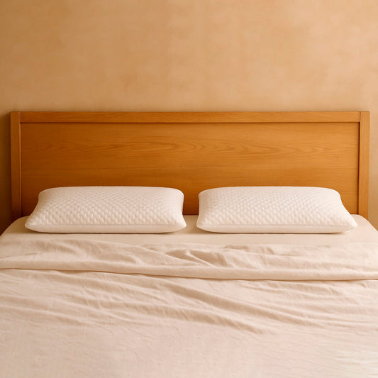 Viscoelastic pillow Medium-low firmness +12 cm, ideal for sleeping on your stomach