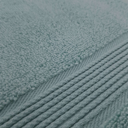 Toalla Zero Twist 100% Algodón Azul Aguamarina – 600 g/m², extra suave y absorbente