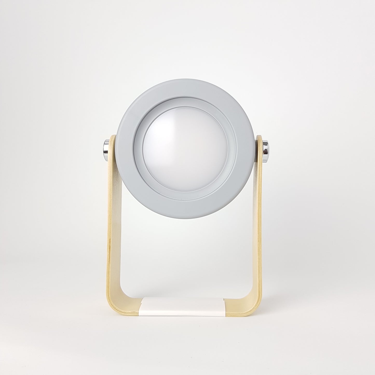 Lámpara de mesa inalámbrica. Color gris. - Oma Home