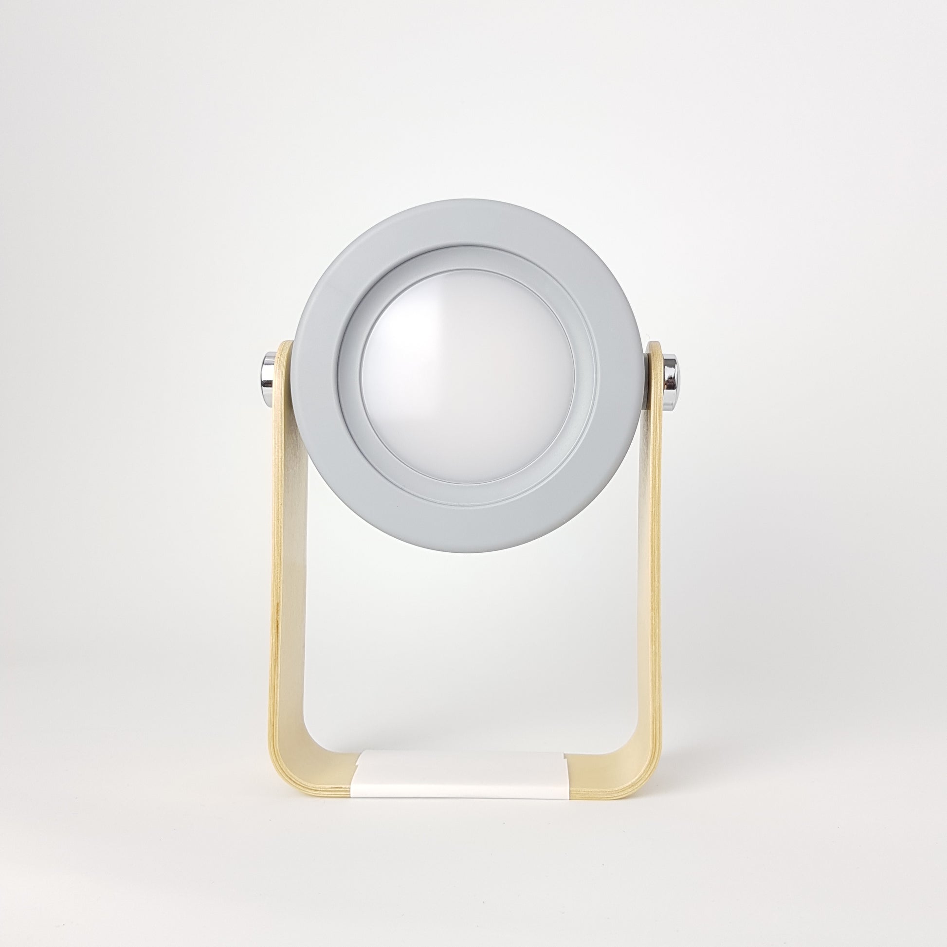 Lámpara de mesa inalámbrica. Color gris. - Oma Home