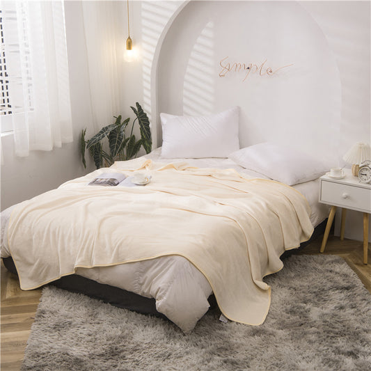 Manta polar color crema. - Oma Home