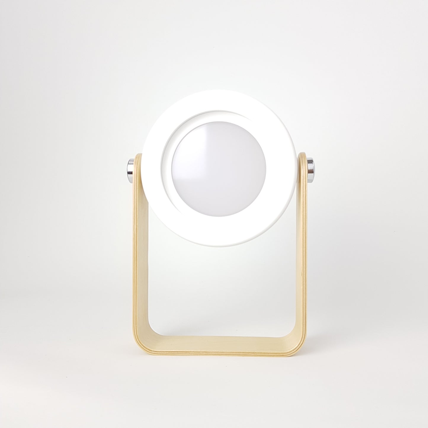 Lampara de mesa inalámbrica. Color blanco. - Oma Home